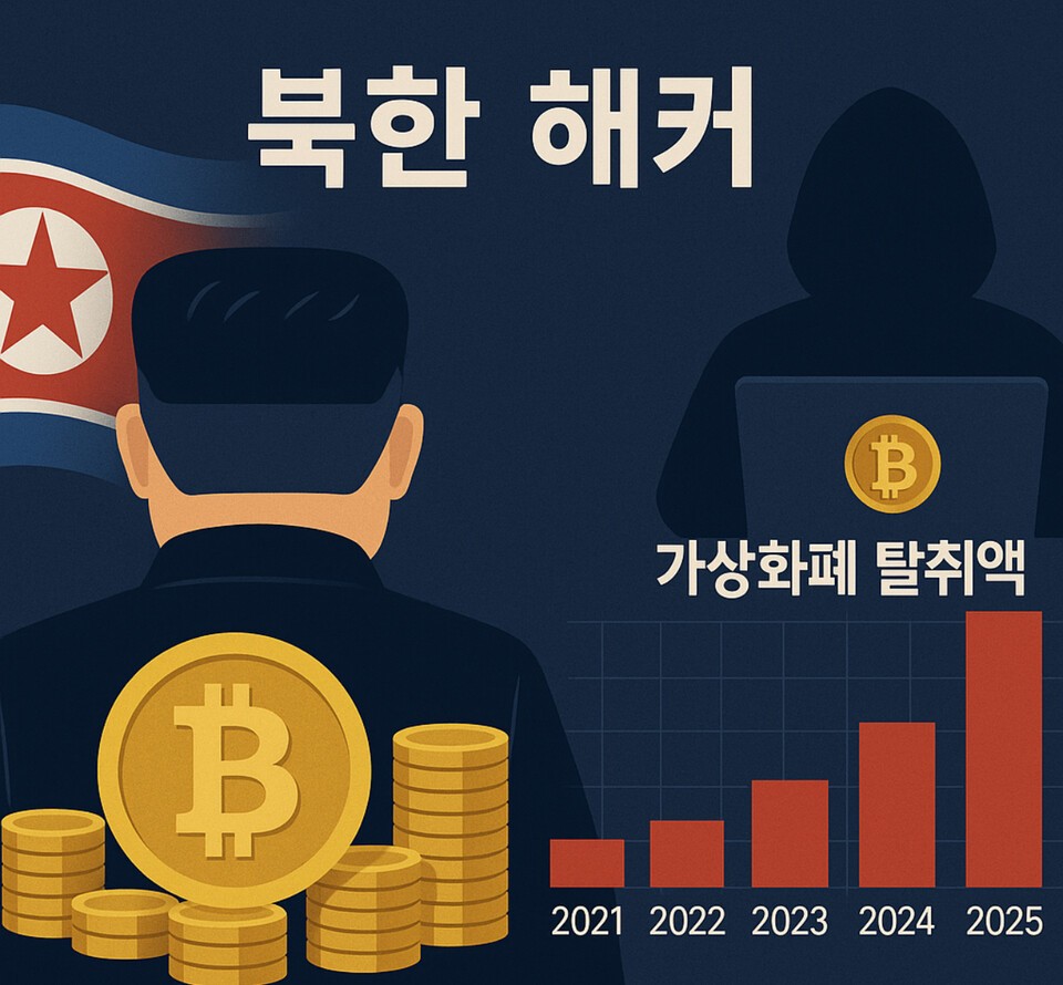 북한 라자루스 그룹, 2025년 가상화폐 2조7천억원 탈취…역대 최대 규모 < 긴급속보 < 이슈 < 기사본문 - 데일리시큐