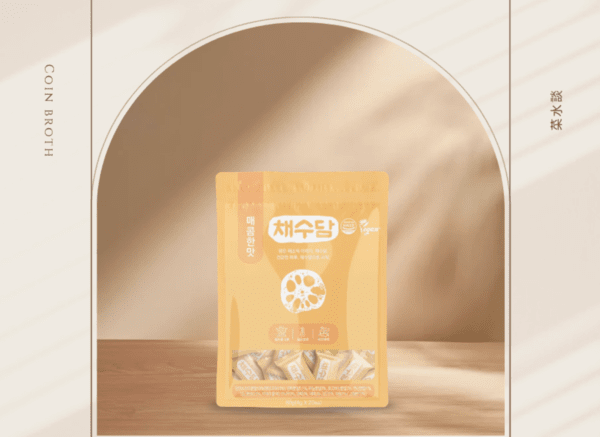 채수담, 연근 기반으로 만든 간편 조리용 '비건 코인육수' 출시 - 뉴스 썸네일 이미지