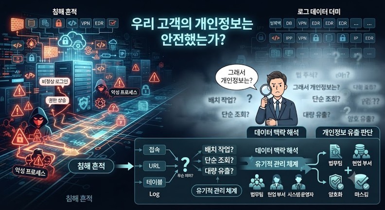 [이혁중 CISO의 현장 보안 인사이트-9] 이제 로그는 넘친다. 그럼 개인정... - 뉴스 썸네일 이미지